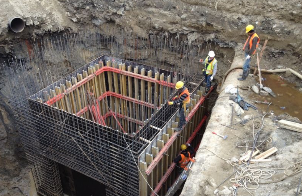 SEWER SYSTEM CONNECTING LINE
